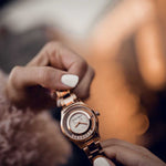 ARIES GOLD ENCHANT VERONA ROSE GOLD STAINLESS STEEL L 5021 RG-MB WOMEN'S WATCH - H2 Hub Watches