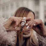 ARIES GOLD ENCHANT VERONA ROSE GOLD STAINLESS STEEL L 5021 RG-MB WOMEN'S WATCH - H2 Hub Watches
