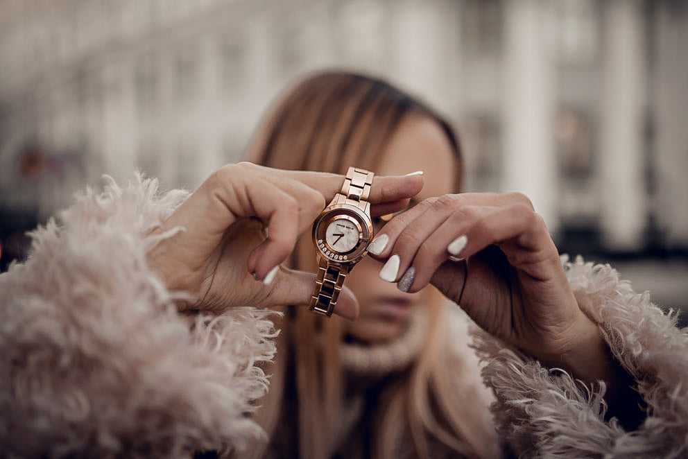 ARIES GOLD ENCHANT VERONA ROSE GOLD STAINLESS STEEL L 5021 RG-MB WOMEN'S WATCH - H2 Hub Watches