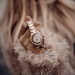 ARIES GOLD ENCHANT VERONA ROSE GOLD STAINLESS STEEL L 5021 RG-MB WOMEN'S WATCH - H2 Hub Watches