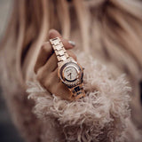 ARIES GOLD ENCHANT VERONA ROSE GOLD STAINLESS STEEL L 5021 RG-MB WOMEN'S WATCH - H2 Hub Watches