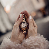 ARIES GOLD ENCHANT VERONA ROSE GOLD STAINLESS STEEL L 5021 RG-MB WOMEN'S WATCH - H2 Hub Watches