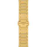 TISSOT PRX T1372103302100 GOLD STAINLESS STEEL UNISEX WATCH