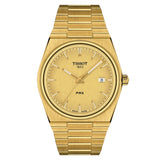 TISSOT PRX T1374103302100 GOLD STAINLESS STEEL MEN WATCH