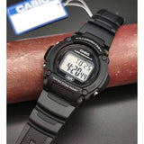 CASIO GENERAL W-219H-1AVDF-P DIGITAL BLACK RESIN BAND MEN WATCH