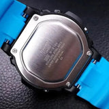 CASIO SPORTY W-219H-2A2VDF-P DIGITAL BLUE RESIN MEN WATCH