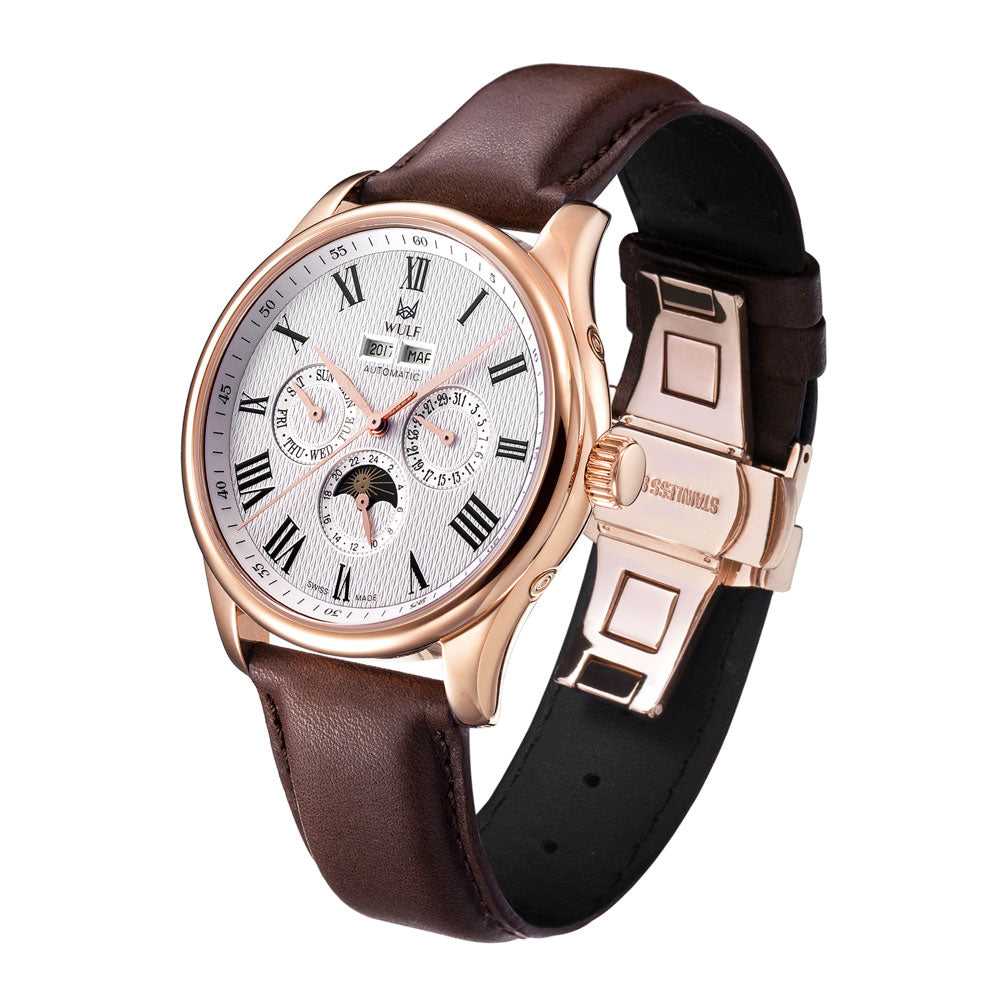 WULF LYCAN WF03.02 SWISS MECHANICAL MEN'S WATCH - H2 Hub Watches