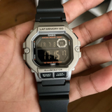 CASIO GENERAL WS-1400H-1BVDF BLACK RESIN MEN WATCH