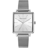 ARMANI EXCHANGE QUARTZ CRYSTAL SILVER DIAL LADIES WATCH AX5800