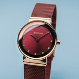 BERING 10126-363 RED MESH WOMEN'S WATCH