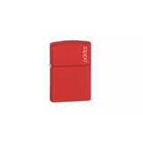 ZIPPO 233ZL RED MATTE W/ LOGO CLASSIS LIGHTER