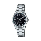 CASIO ENTICER LTP-V005D-1AUDF-P STAINLESS STEEL WOMEN WATCH