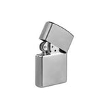 ZIPPO LIGHTER 205- BRUSH SATIN CHROME WINDPROOF CLASSIC