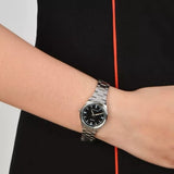 CASIO ENTICER LTP-V005D-1AUDF-P STAINLESS STEEL WOMEN WATCH