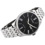 CITIZEN NH8350-59E BLACK DIAL STAINLESS STEEL MEN'S WATCH
