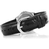 CASIO ENTICER LTP-1183E-7ADF-P BLACK LEATHER WOMEN WATCH