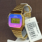 CASIO A168WERG-2ADF DIGITAL STAINLESS STEEL MEN'S WATCH