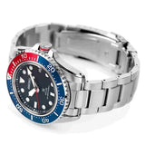SEIKO PROSPEX SNE591P1 SOLAR BLACK DIAL PEPSI BEZEL MEN'S DIVER WATCH