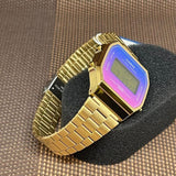 CASIO A168WERG-2ADF DIGITAL STAINLESS STEEL MEN'S WATCH