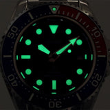 SEIKO PROSPEX SNE591P1 SOLAR BLACK DIAL PEPSI BEZEL MEN'S DIVER WATCH