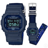 CASIO G-SHOCK DW-5600LU-2DR DIGITAL QUARTZ BLUE RESIN MEN'S WATCH