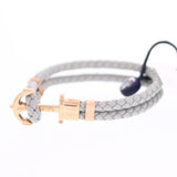 PAUL HEWITT ACCESSORY PHREP IP ROSE GOLD NYLON GREY - H2 Hub Watches