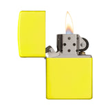 ZIPPO 28887  NEON YELLOW LIGHTER