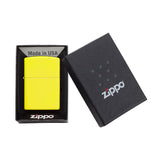 ZIPPO 28887  NEON YELLOW LIGHTER