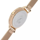 SARA MILLER ROSE GOLD STAINLESS STEEL MESH STRAP BUTTERFLY DIAL WOMEN'S WATCH SA4060