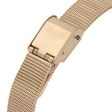 SARA MILLER ROSE GOLD STAINLESS STEEL MESH STRAP BUTTERFLY DIAL WOMEN'S WATCH SA4060
