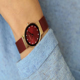 BERING 10126-363 RED MESH WOMEN'S WATCH