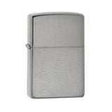 ZIPPO LIGHTER 205- BRUSH SATIN CHROME WINDPROOF CLASSIC