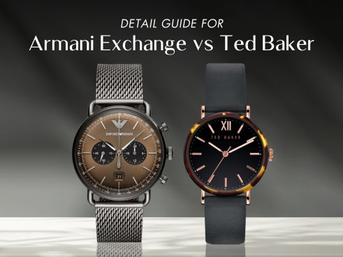 Detail guide for Armani Exchange vs Ted Baker