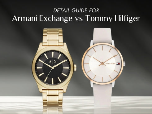 Detail guide for Armani Exchange vs Tommy Hilfiger