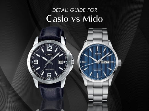 Detail guide for Casio vs Mido
