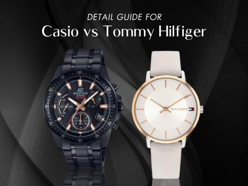 Detail guide for Casio vs Tommy Hilfiger