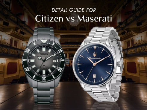 Detail guide for Citizen vs Maserati