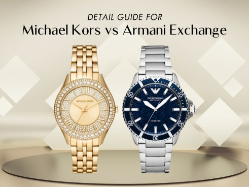 Detail guide for Michael Kors vs Armani Exchange