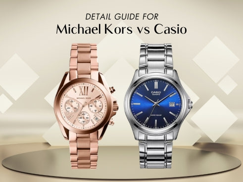 Detail guide for Michael Kors vs casio