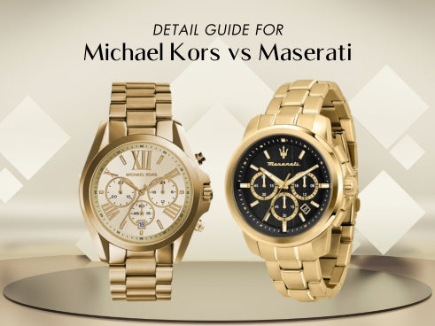 Detail guide for Michael Kors vs Maserati