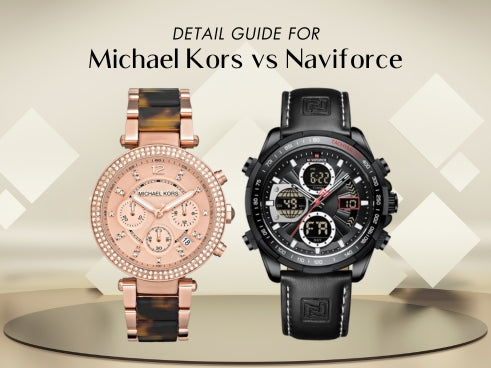 Detail guide for Michael Kors vs Naviforce