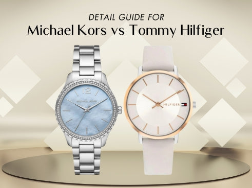 Detail guide for Michael Kors vs Tommy Hilfiger