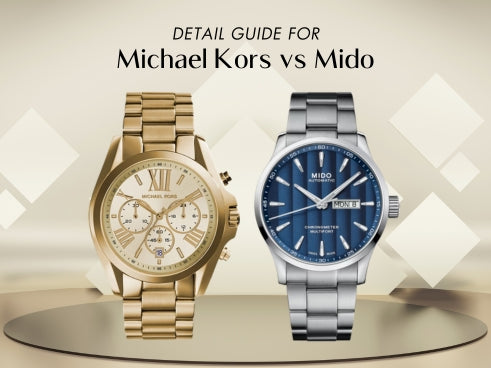 Detail guide for Michael Kors vs Mido