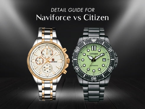 Detail guide for Naviforce vs Citizen