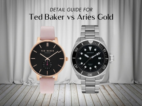 Detail guide for Ted Baker vs Aries Gold