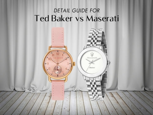 Detail guide for Ted Baker vs Maserati