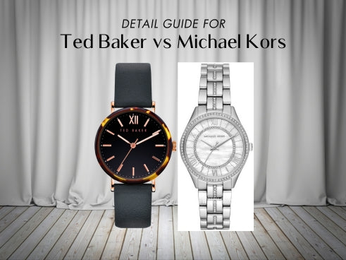 Detail guide for Ted Baker vs Michael Kors