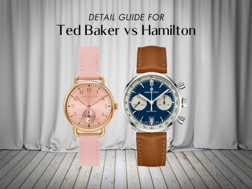 Detail guide for Ted Baker vs Hamilton