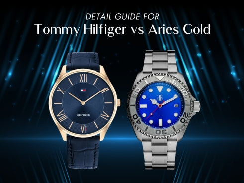 Detail guide for Tommy Hilfiger vs Aries Gold