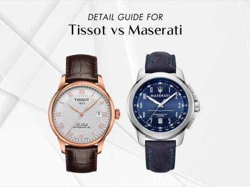 Detail guide for Tissot vs Maserati
